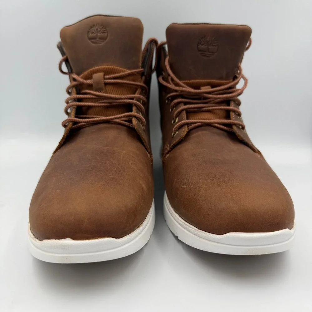 Timberland SensorFlex Chukka Boots Mens 11.5 Brown Leather New Without Box